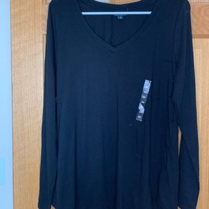TORRID black long sleeve shirt